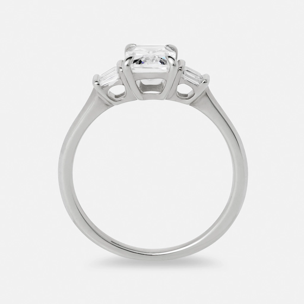 Je t´aime 18K ring vitguld - Couronne