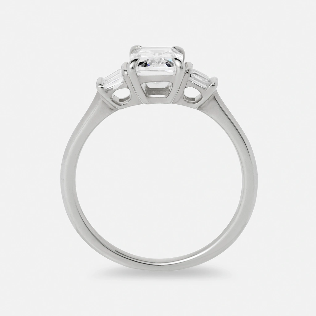 Je t´aime 18K ring vitguld - Couronne