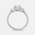 Je t´aime 18K ring vitguld - Couronne