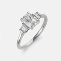Je t´aime 18K ring vitguld - Couronne