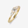 Je t´aime 18K guldring - Trilogie d'Amour