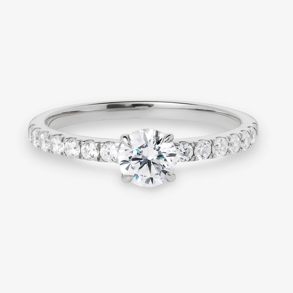 Je t´aime 18K ring vitguld - Toujours Lumière