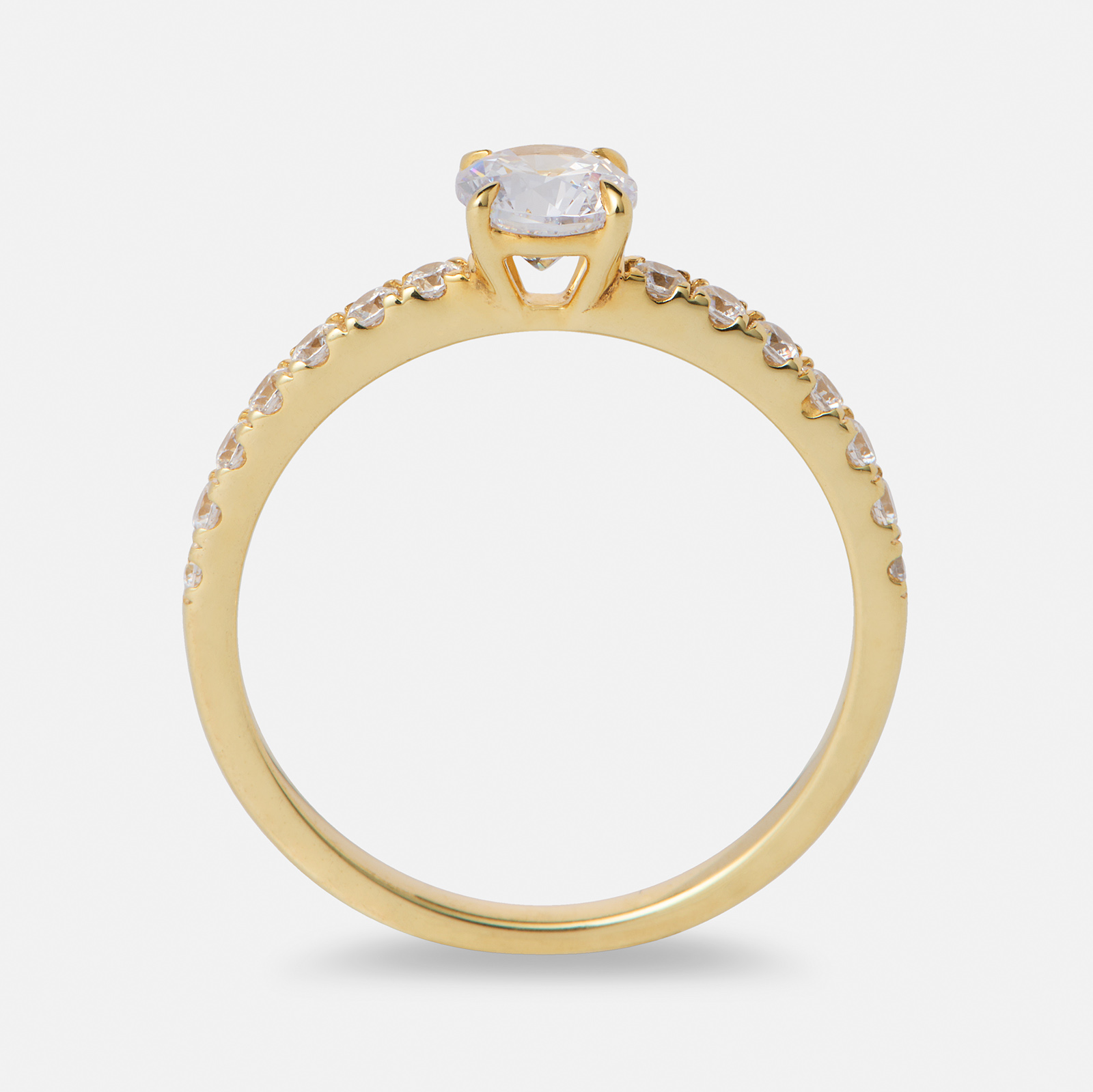 Je t´aime 18K guldring - Toujours Lumière