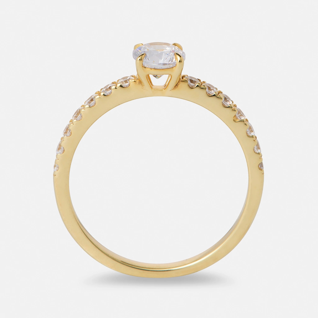 Je t´aime 18K guldring - Toujours Lumière