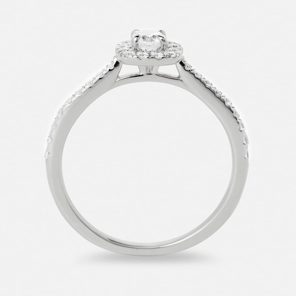 Je t´aime 18K ring vitguld - Aurore