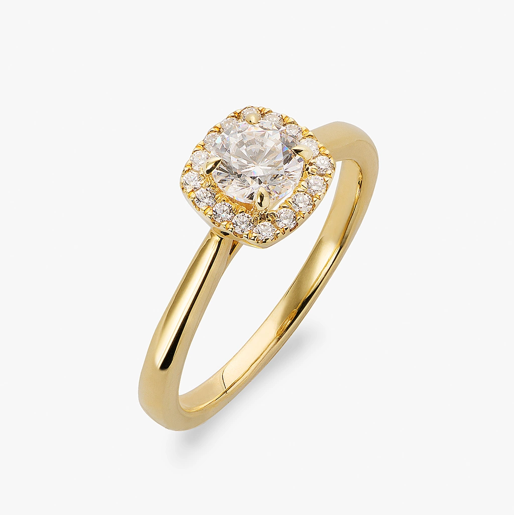 Je t´aime 18K guldring - Vénus