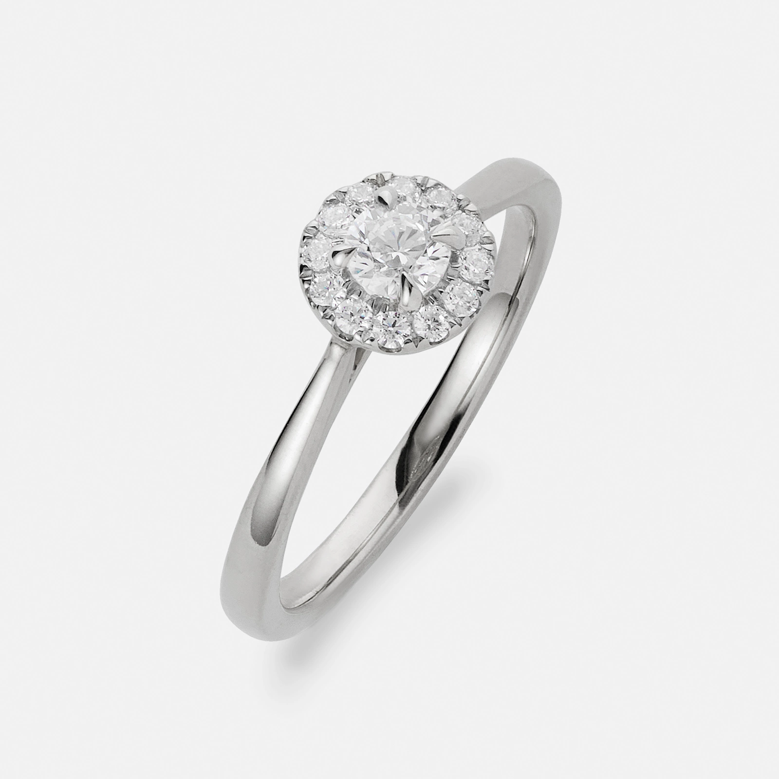 Je t´aime 18K ring vitguld - La Lune