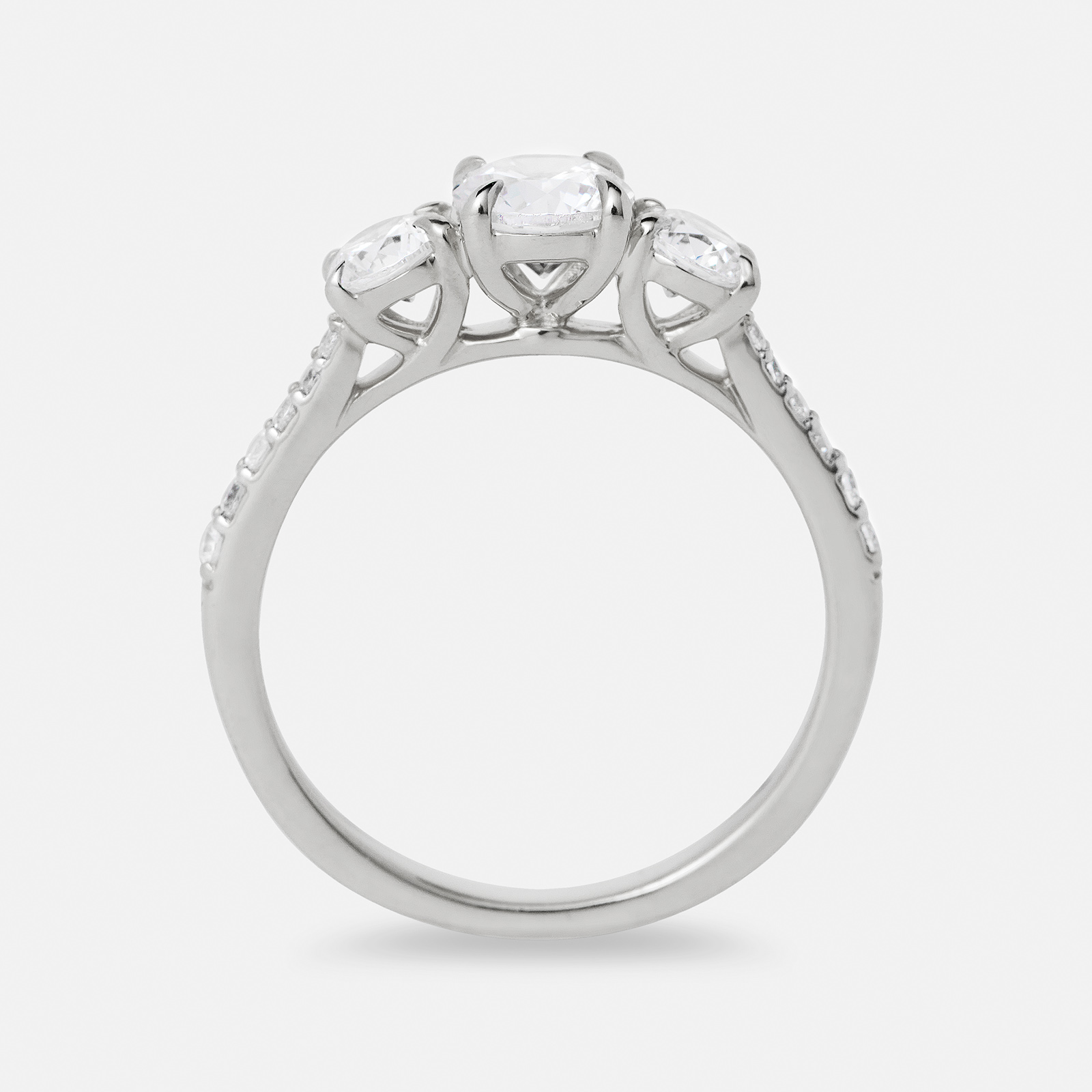 Je t´aime 18K ring vitguld - Cap d'Antibes