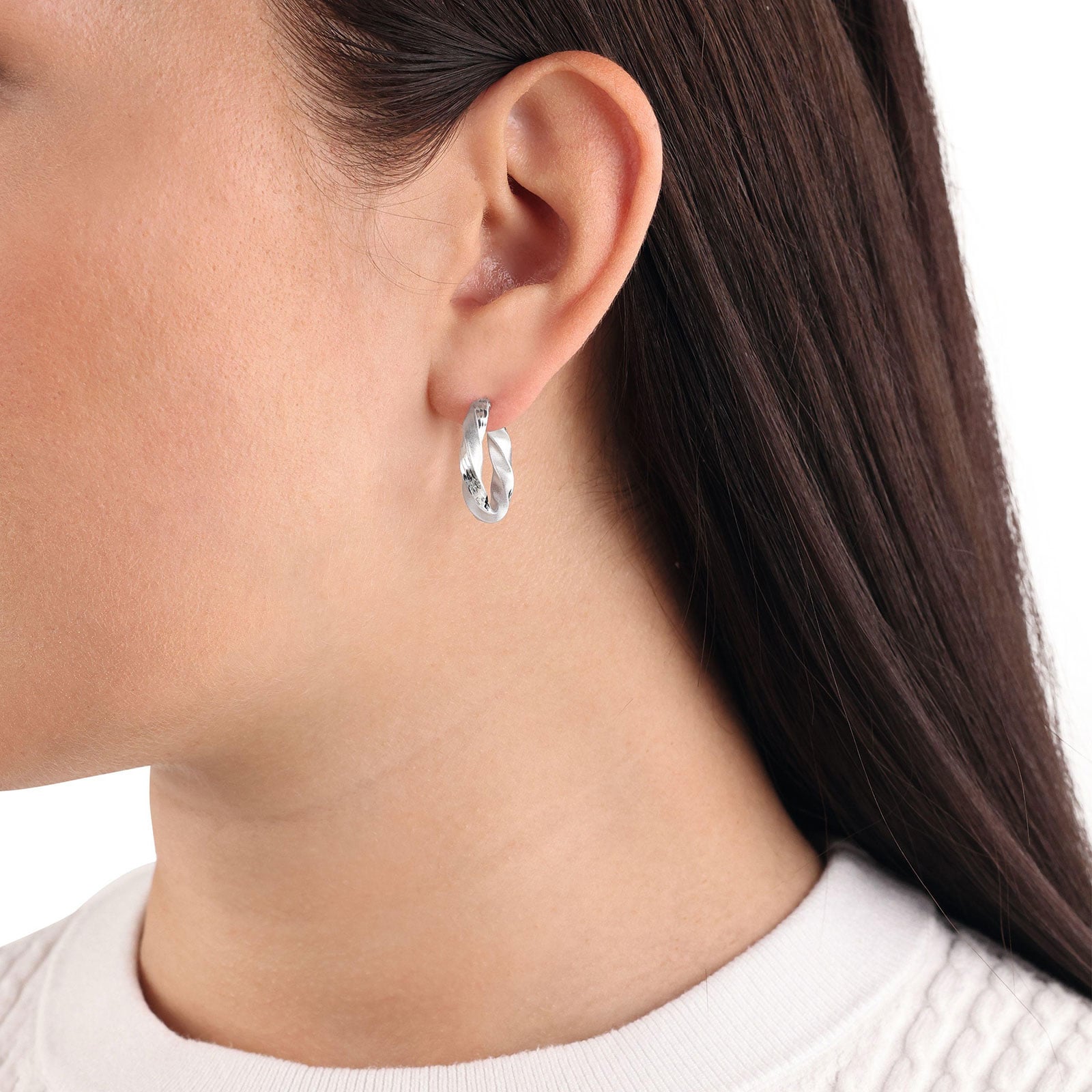 Örhängen 925 Sterling Silver - Hoops 2,2 cm