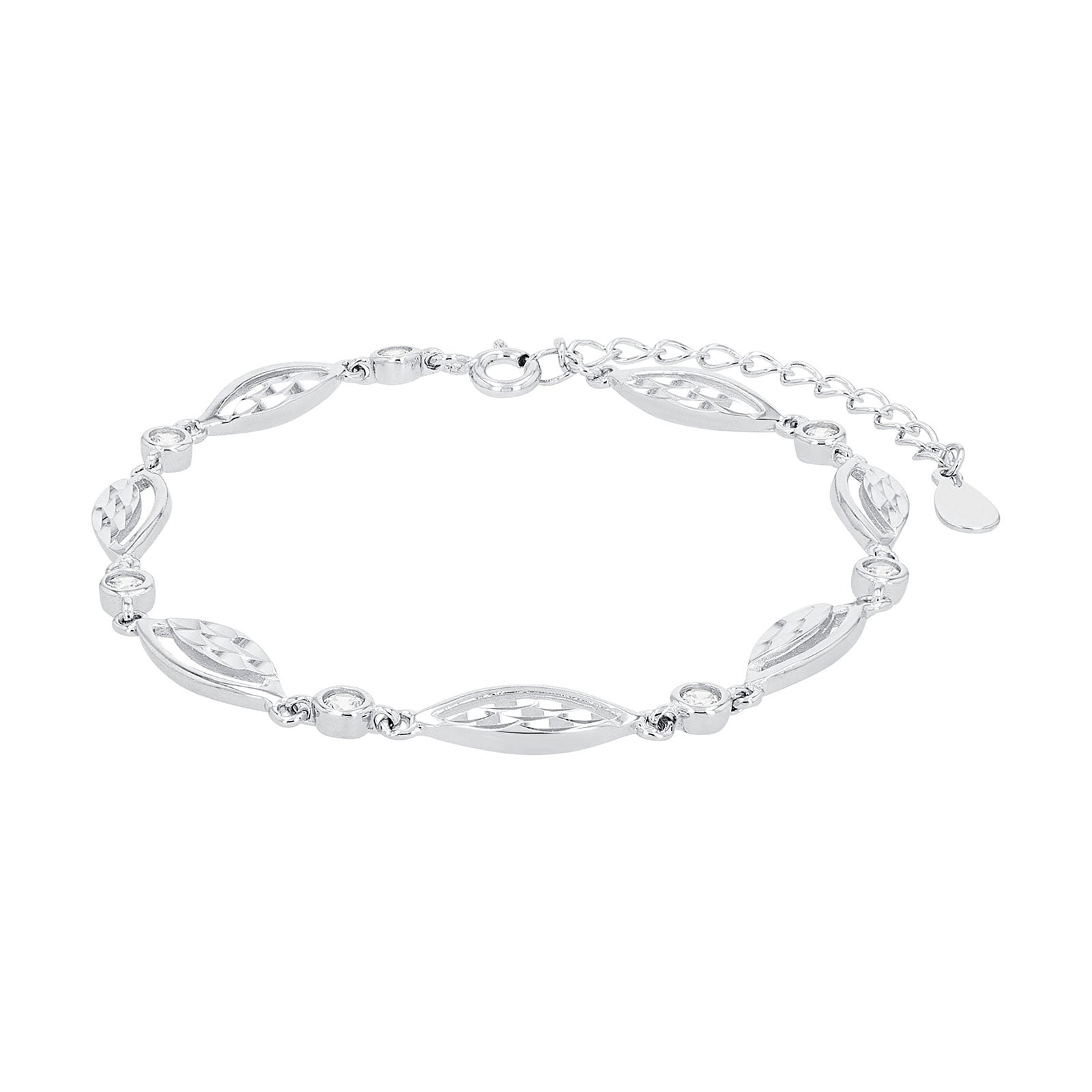 Armband 925 Sterling Silver - löv