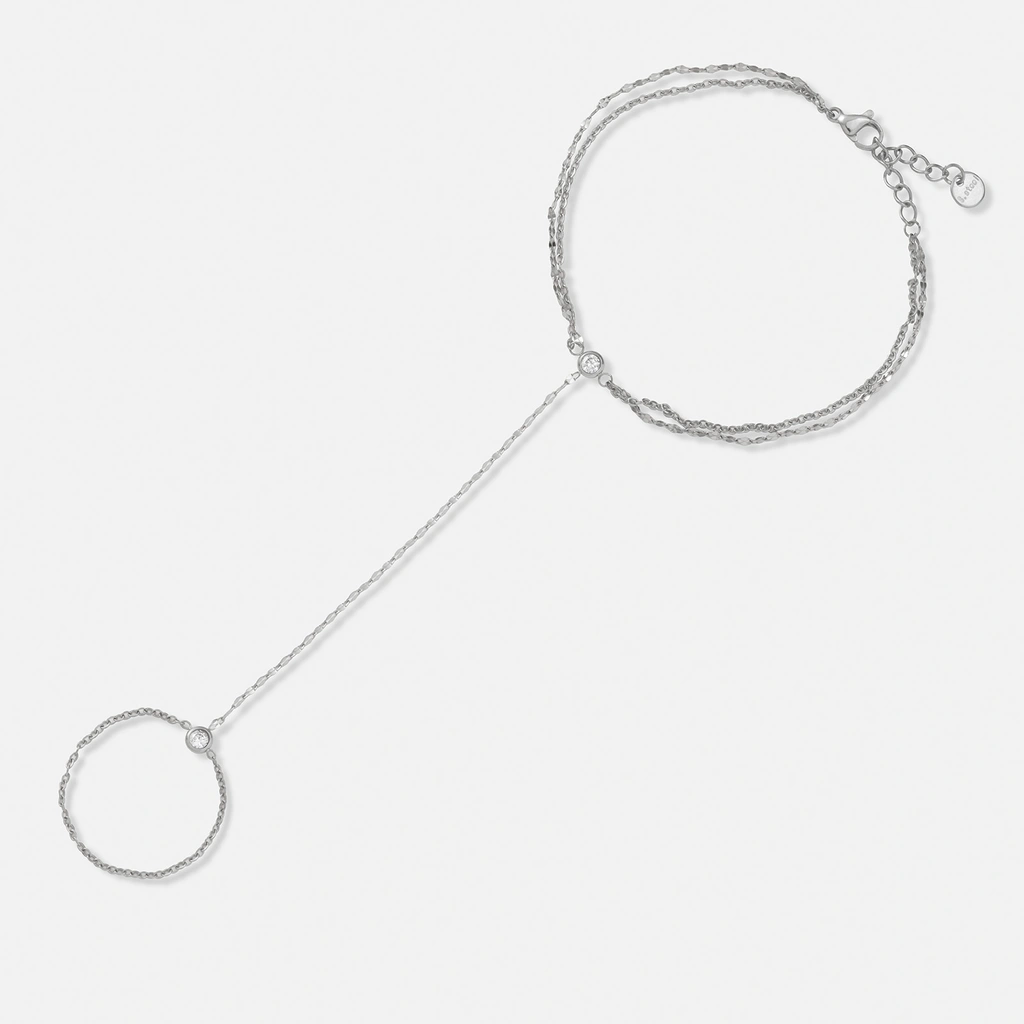 Ringarmband i stål - 16+3cm