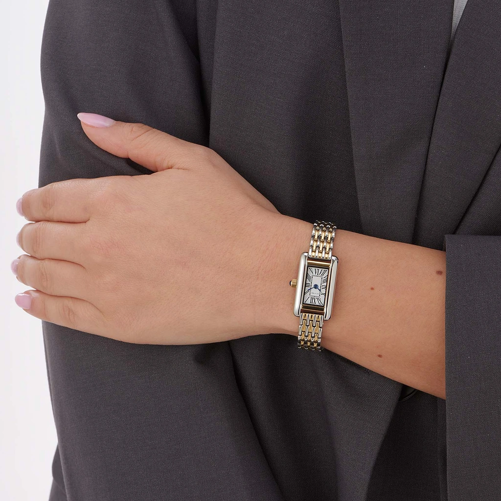 Ivy n Rox Deco damklocka - bicolor 15x28 mm