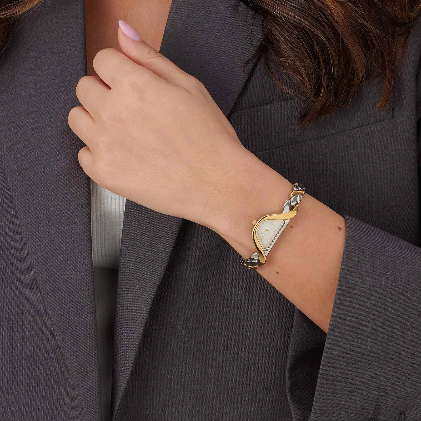 Ivy n Rox Velia damklocka - bicolor 17x42 mm