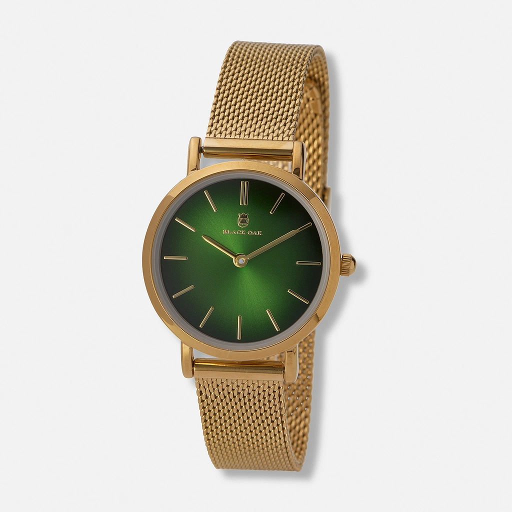 Black Oak Gerardii damklocka - guld/grön 30mm