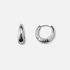 Stålörhängen, docerade hoops - 22mm