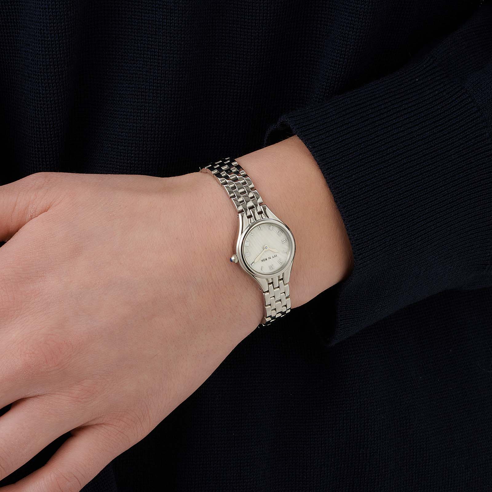 Ivy n Rox Belle damklocka - silver 22 mm