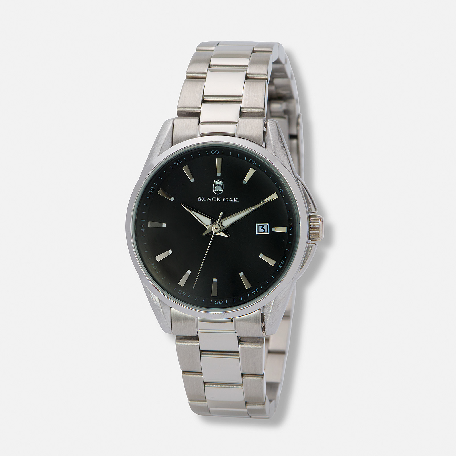 Black Oak Spire damklocka, silver/svart  - 32mm