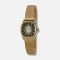 Regal damklocka retro, guld/svart - 21 mm