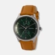 Moretime herrklocka multifunction brun/grön - 40 mm