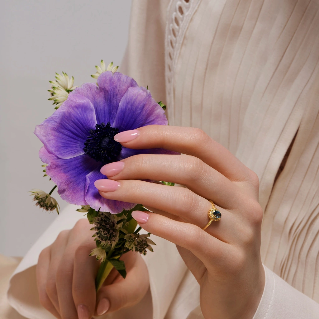 Je t´aime 18K guldring - Diana Safir