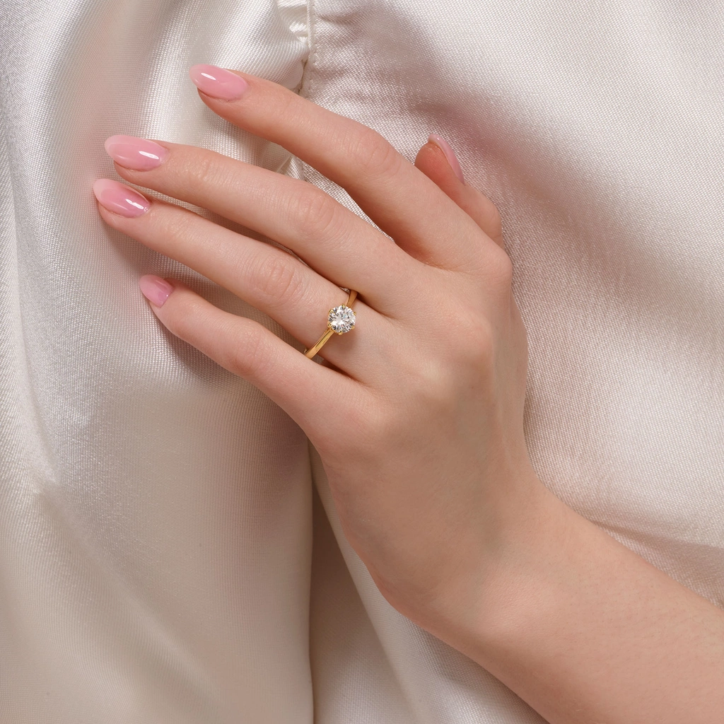 Je t´aime 18K guldring - Toujours