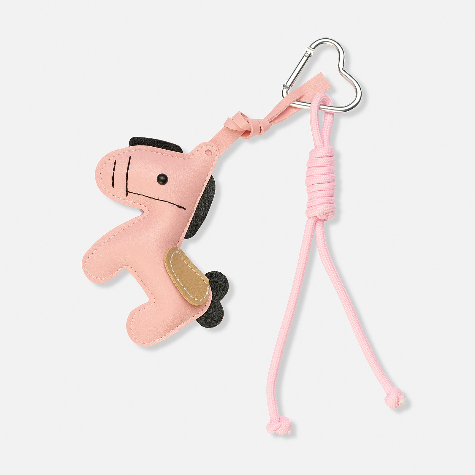 Väskaccessoar - rosa häst