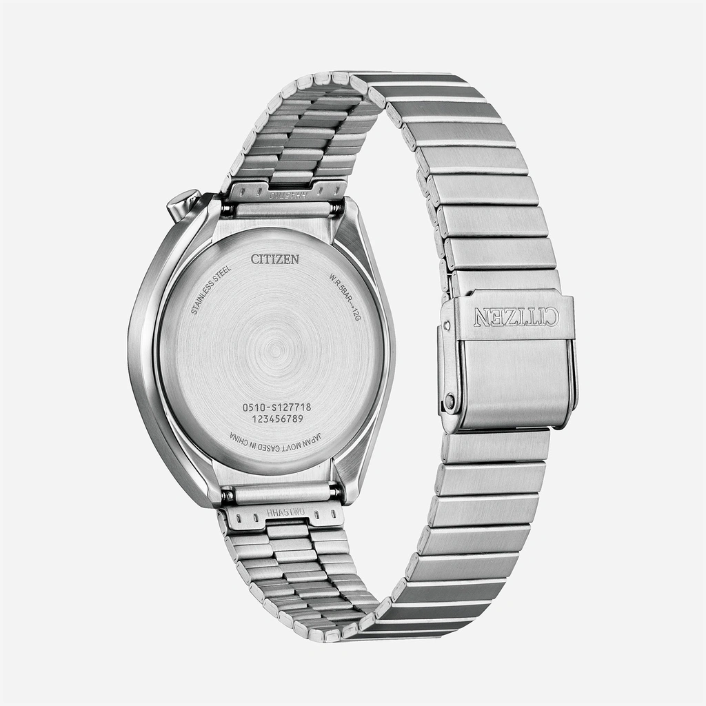Citizen Bullhead Grön/Silver, Stållänk - AN3660-73X