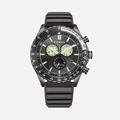 Citizen Eco-Drive Svart/Svart, Läderband - AT2565-05E