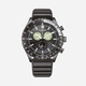 Citizen Eco-Drive Svart/Svart, Läderband - AT2565-05E
