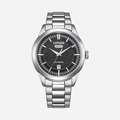 Citizen Eco-Drive Svart/Silver, Stållänk - AW0151-85E