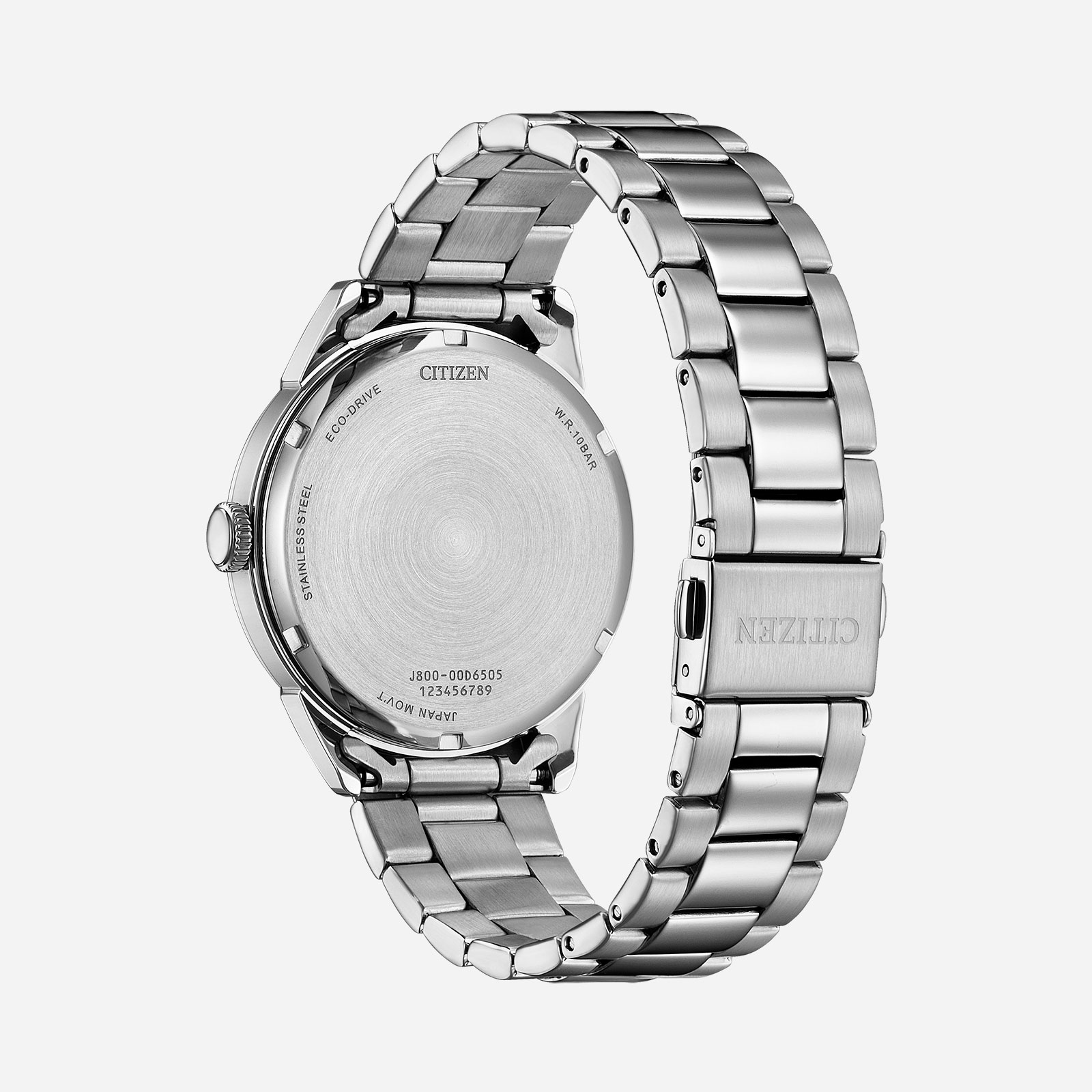 Citizen Eco-Drive Orange/Silver, Stållänk - AW0151-85X