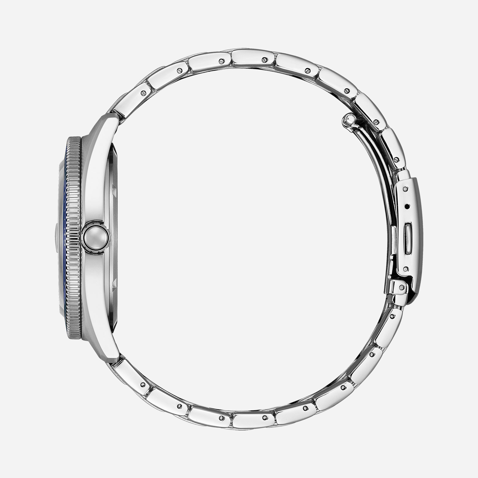 Citizen Eco-Drive Blå/Silver, Stållänk - AW1881-52L