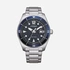 Citizen Eco-Drive Blå/Silver, Stållänk - AW1881-52L