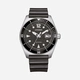 Citizen Eco-Drive Svart/Svart, Läderband - AW1889-00E
