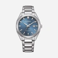Citizen Eco-Drive Blå/Silver, Stållänk - BM7620-83M