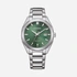 Citizen Eco-Drive Grön/Silver, Stållänk - BM7620-83Y