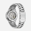 Citizen Automatic Blå/Silver, Stållänk - NJ0230-59L