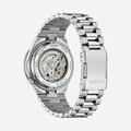 Citizen Automatic Ljusblå/Silver, Stållänk - NJ0231-56L