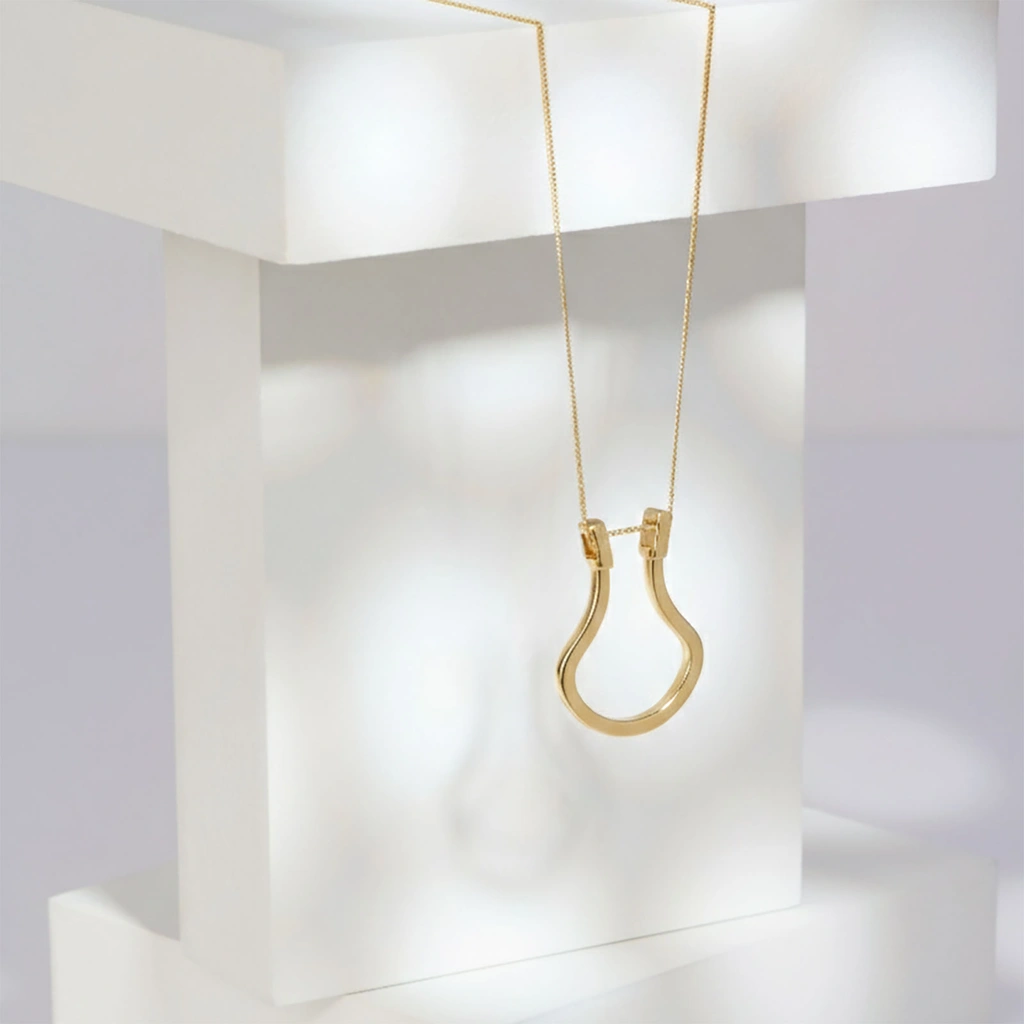 Je t´aime 18K guld ringhållare - Porte Bague