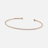 Je t´aime 18K rosegold guldarmband bangle