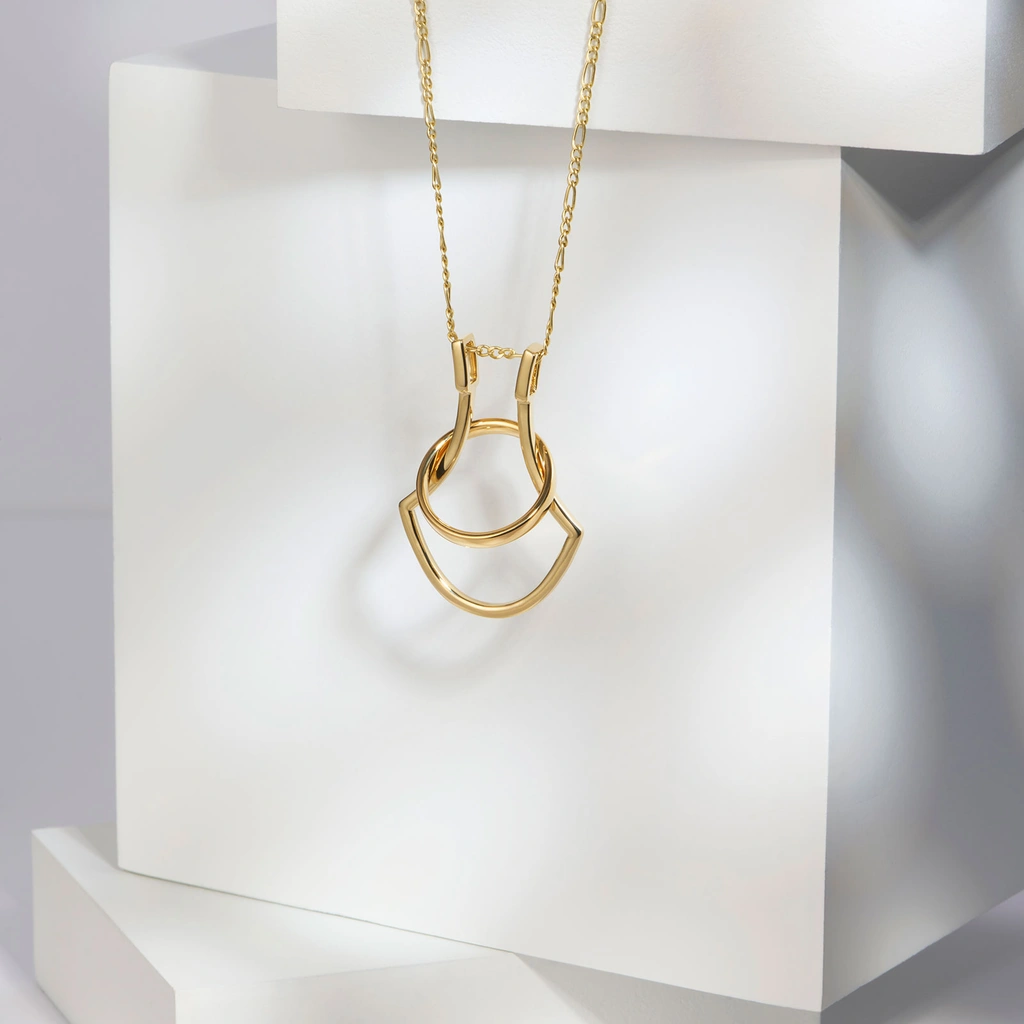 Je t´aime 18K guld ringhållare - Porte Bague