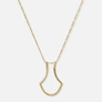 Je t´aime 9K guld ringhållare - Porte Bague Large