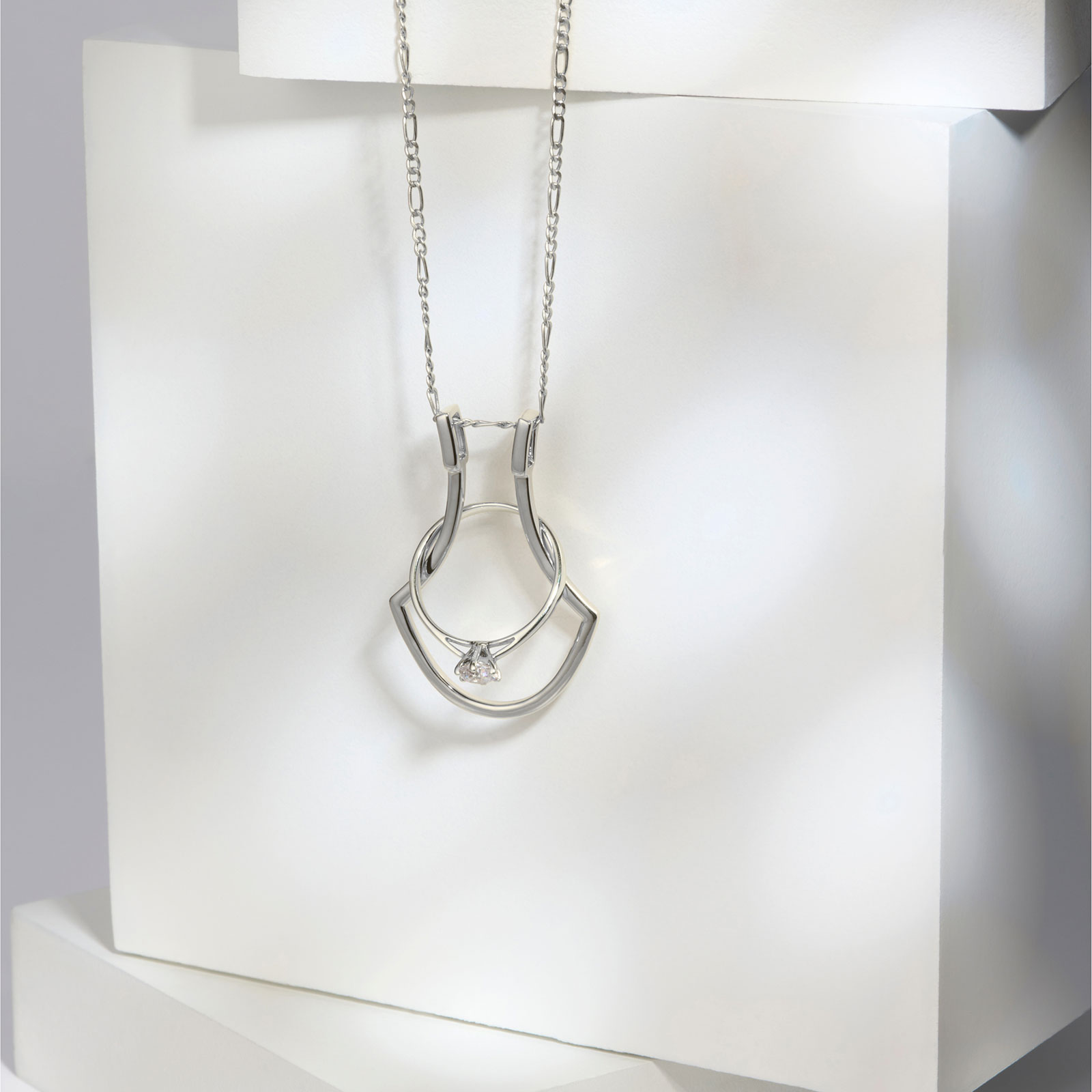 Je t´aime 18K vitguld ringhållare - Porte Bague