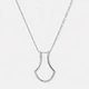 Je t´aime 18K vitguld ringhållare - Porte Bague Large