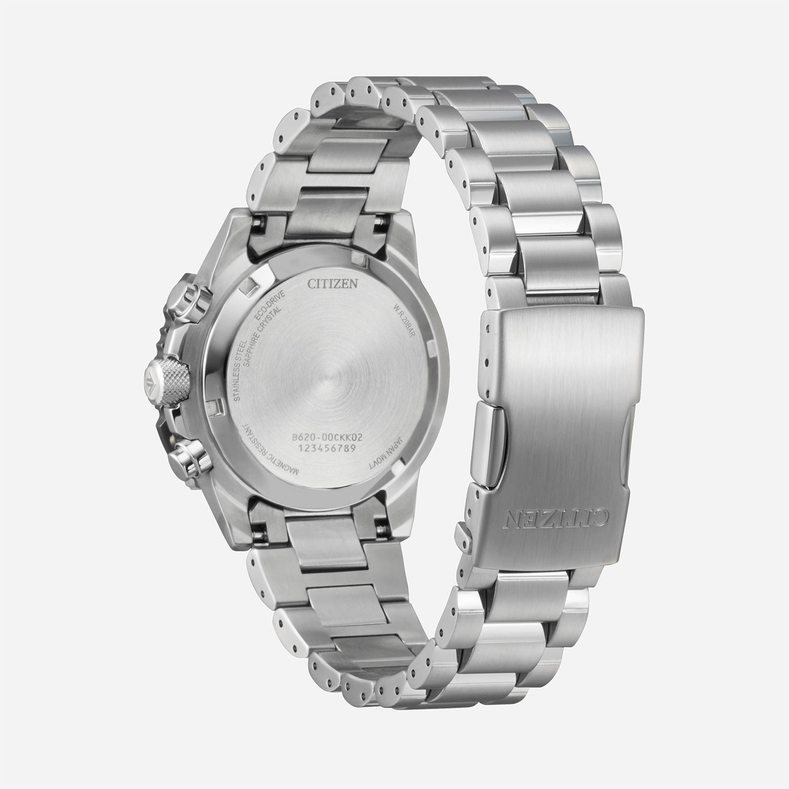 Citizen Eco-Drive Svart/Svart, Stållänk - CA4664-60E