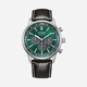 Citizen Eco-Drive Grön/Svart, Läderband - CA4720-01X