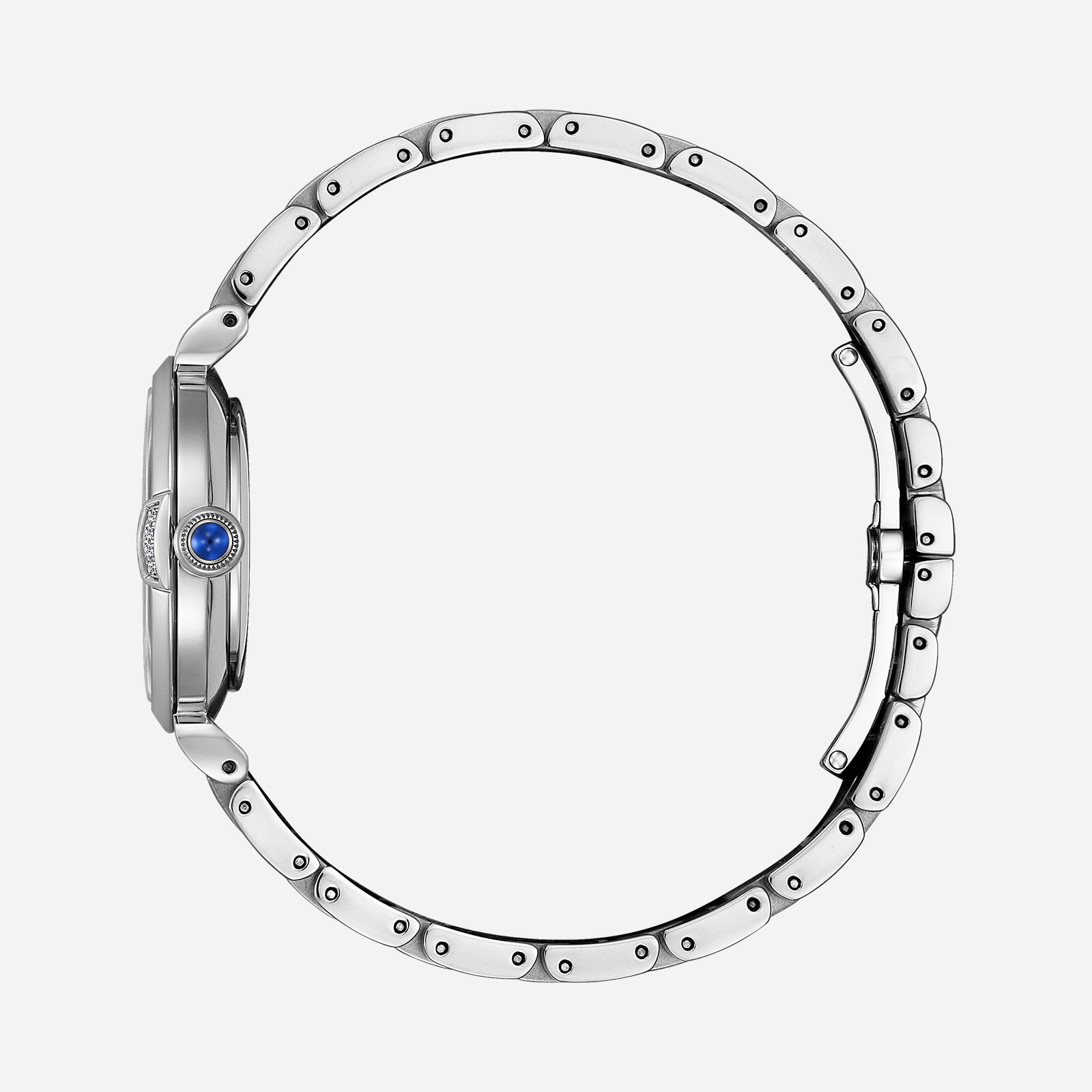 Citizen Eco-Drive Rosa/Silver, Stållänk - EM1060-87Y