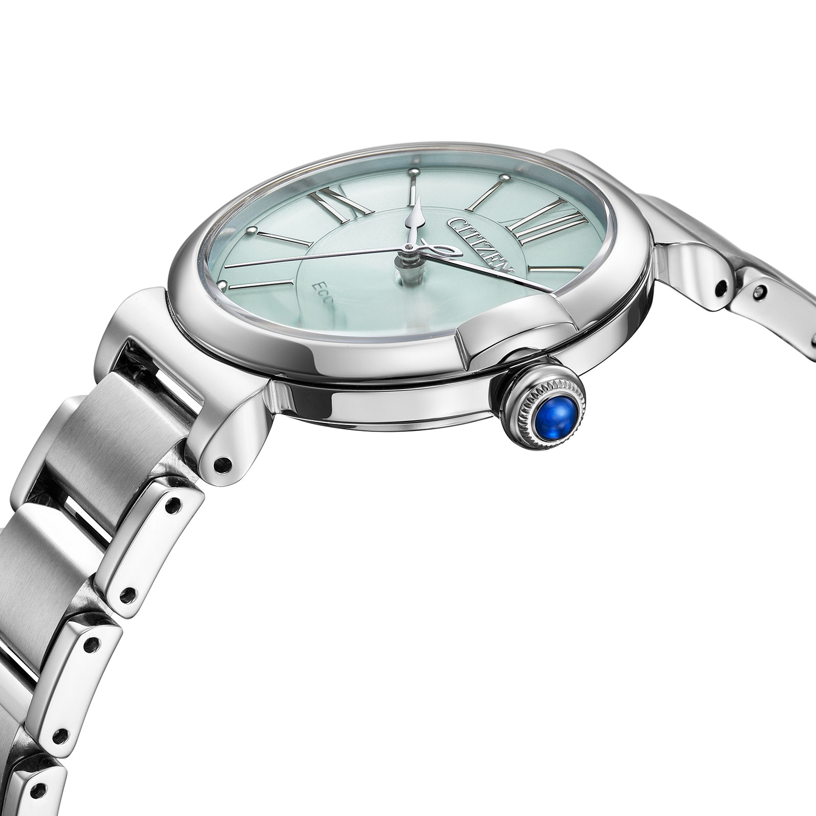 Citizen Eco-Drive Blå/Silver, Stållänk - EM1070-83L