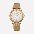 Citizen Eco-Drive Silver/Guld, Stållänk - EM1222-87A