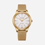 Citizen Eco-Drive Silver/Guld, Stållänk - EM1222-87A